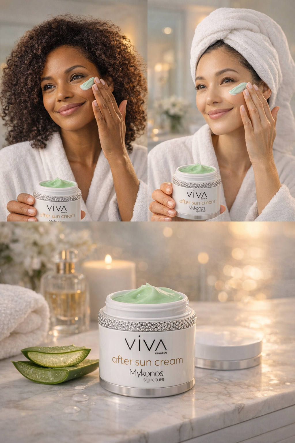 Viva Skin and Life After Sun Cream Mykonos Signature